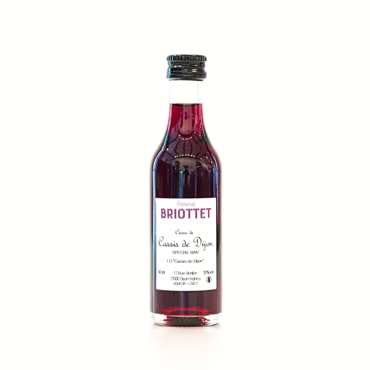 【お試しサイズ】ブリオッテ　クレームドカシス　ド　ディジョン　スペシャルバー　50ml